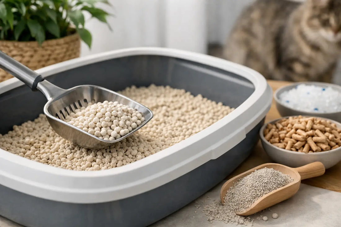 Kattenbakvulling zonder stof kiezen