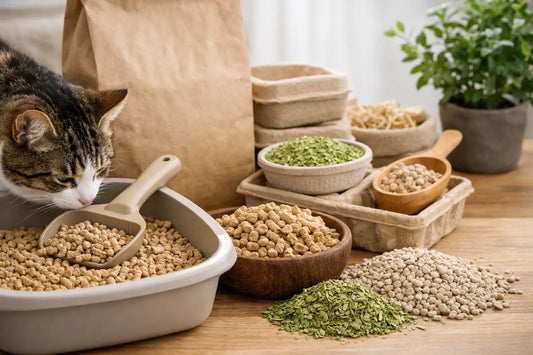 Biologisch afbreekbare kattenbakvulling kiezen